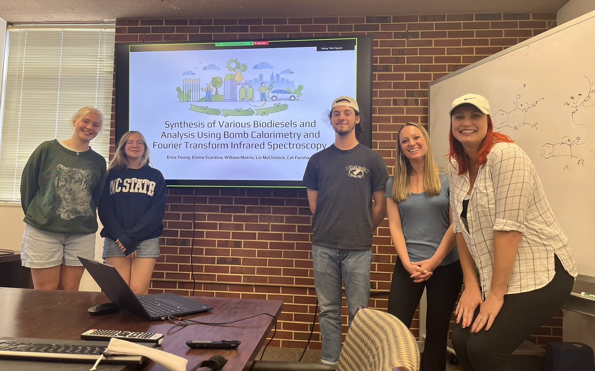 Ghada Rabah (@g_a_rabah) on Twitter photo Second round of presentations <a href="/NCStateChem/">NC State Chemistry</a> <a href="/NCState/">NC State University</a> yesterday on #LDOC.
Great job by all! Second round of presentations <a href="/NCStateChem/">NC State Chemistry</a> <a href="/NCState/">NC State University</a> yesterday on #LDOC.
Great job by all!