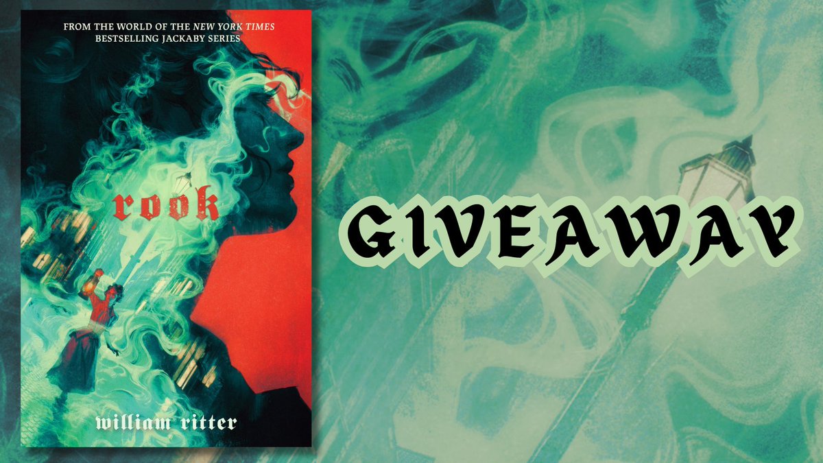 AlgonquinYR's tweet photo. ROOK is sure to send shivers down your spine 👻! Enter for a chance to win a copy of @Willothewords’s standalone paranormal mystery from the New York Times bestselling Jackaby series: https://t.co/KIen38tu0C https://t.co/tfVXTghf9C