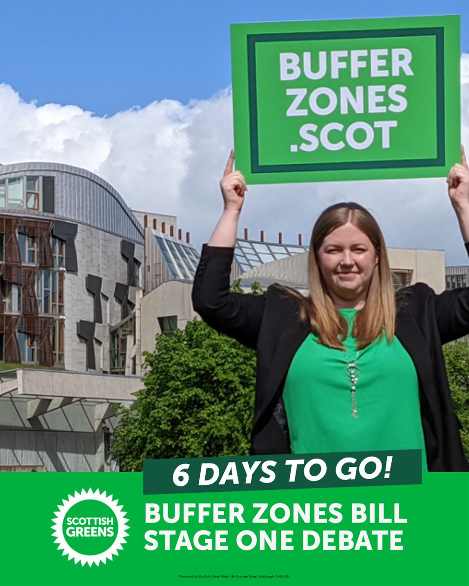 I am determined that we deliver the best and most robust protections, and that we end the shocking intimidation we have seen outside hospitals and other health providers across Scotland. Ask your MSPs to come together and back my Bill!