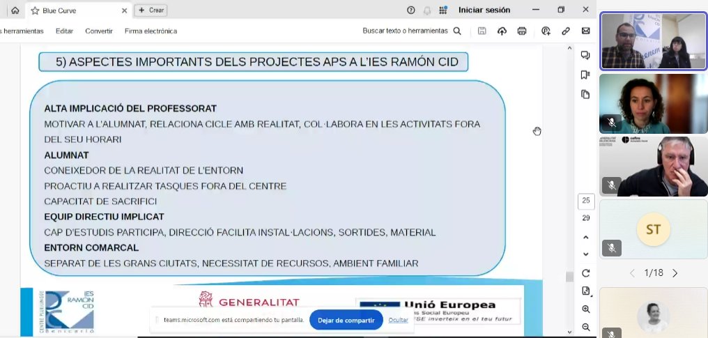CEFIREambitHiS's tweet photo. 🚩 Hui concloem les jornades d'Aprenentatge Servei. #ApS Experiències d'aprenentatge i compromís social.
Hem gaudit d'experiències d'aula molt enriquidores i els primers passos per a començar amb esta metodologia a les nostres aules. #HumanisticiSocial @GVA_Cefire https://t.co/oAwxHLXXCr