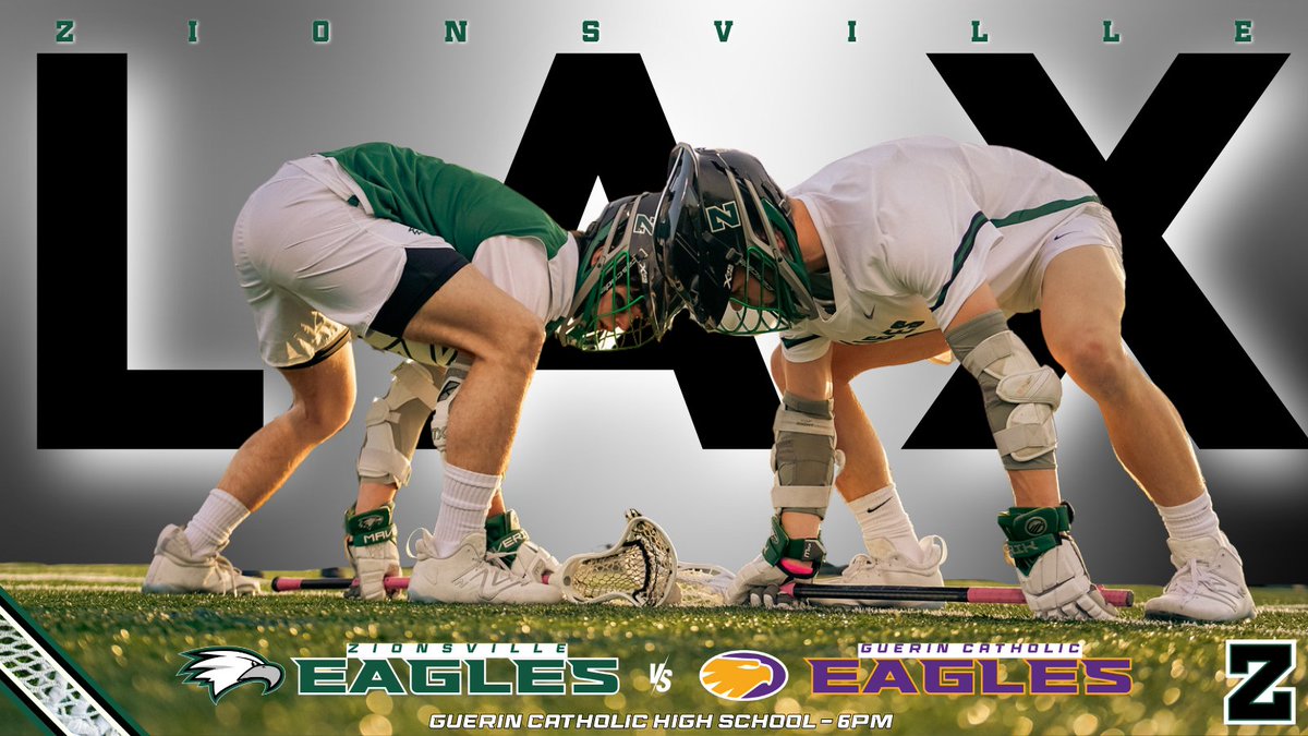 🥍 BOYS LACROSSE 🥍 Good luck to @ZVBoysLacrosse as they travel to @GCHS_Athletics today to battle the Eagles! JV plays at 6PM, Varsity at 7:30PM. GO EAGLES!!! 🎟️ public.eventlink.com/tickets?t=69912