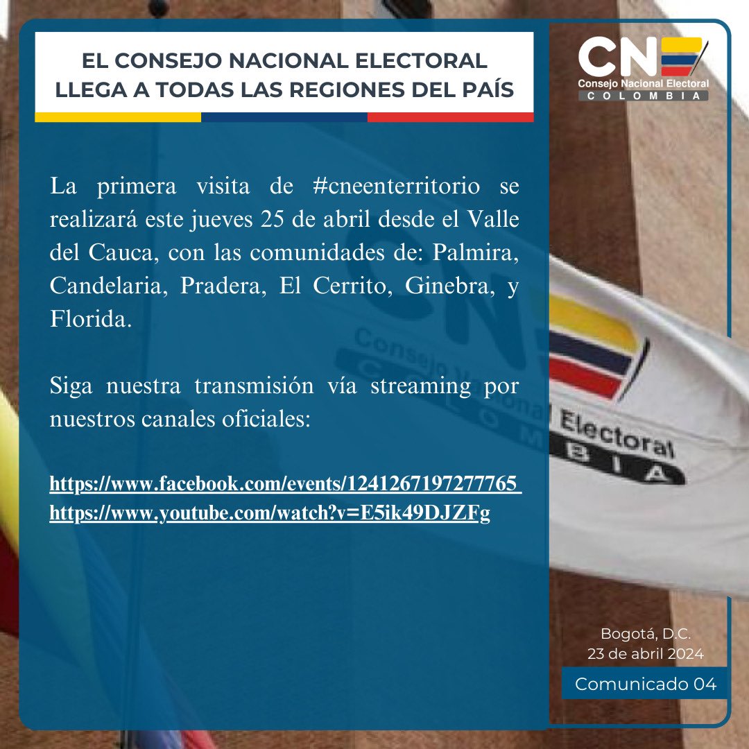 CNE_COLOMBIA tweet picture