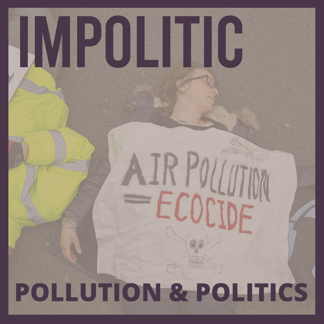 jeff_treistman's tweet photo. Our latest @ImpoliticCast episode is now available! We speak with @geoffhenderson9 and @PatrickHunnicu4 on their research finding that air pollution actually decreases political participation. Super interesting! #pollution #politics #politicalparticipation https://t.co/O0Fyiji2au