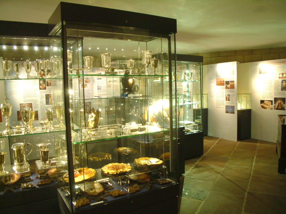 Did you know Carlisle Cathedral has an underground museum? The Treasury Exhibition was opened by the Duke of Gloucester with the aim of safeguarding and displaying the treasures of the diocese and the Cathedral. Entry is free, please come and explore on your next visit!