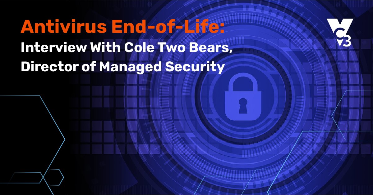 In this short 10 minute video, VC3's Director of Managed Security, Cole Two Bears explains why traditional #antivirus is going #endoflife, and the reasons why #endpointdetection and response (EDR) has become a must-have in your #cybersecurity strategy. 

hubs.li/Q02t9VCh0