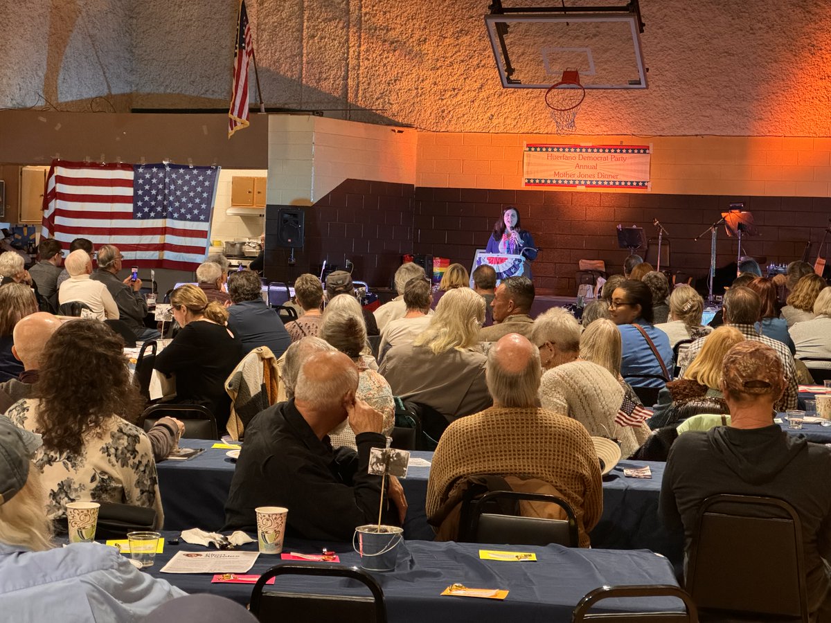 I enjoyed speaking to a great crowd of Huerfano County Democrats last weekend!