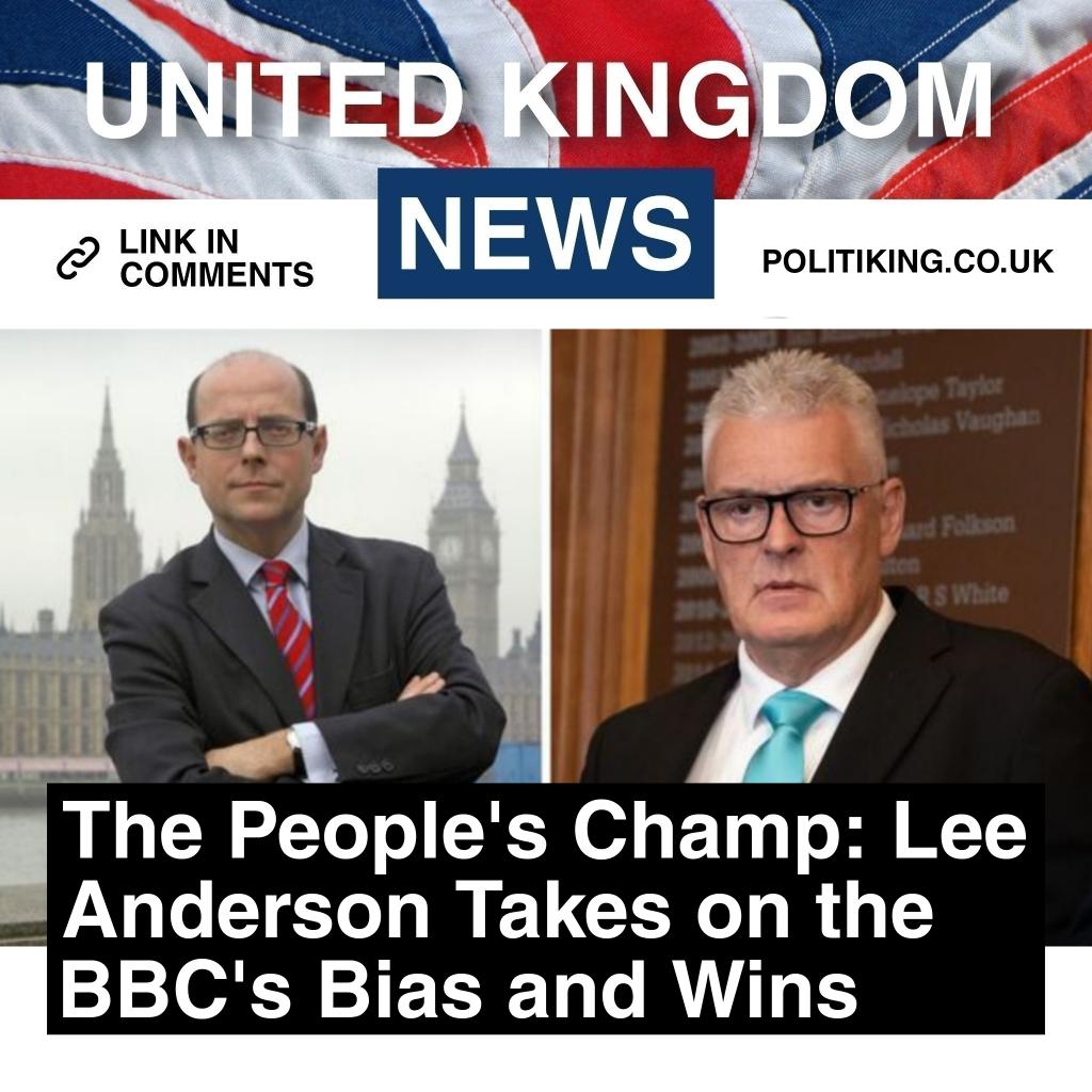 BREAKING: Lee Anderson just called out Nick Robinson and the BBC for their bias! 🚨💥 Get the inside scoop on what the Reform UK MP said that's got everyone talking! 🤯 #LeeAnderson #ReformUK #BBCbias 👀