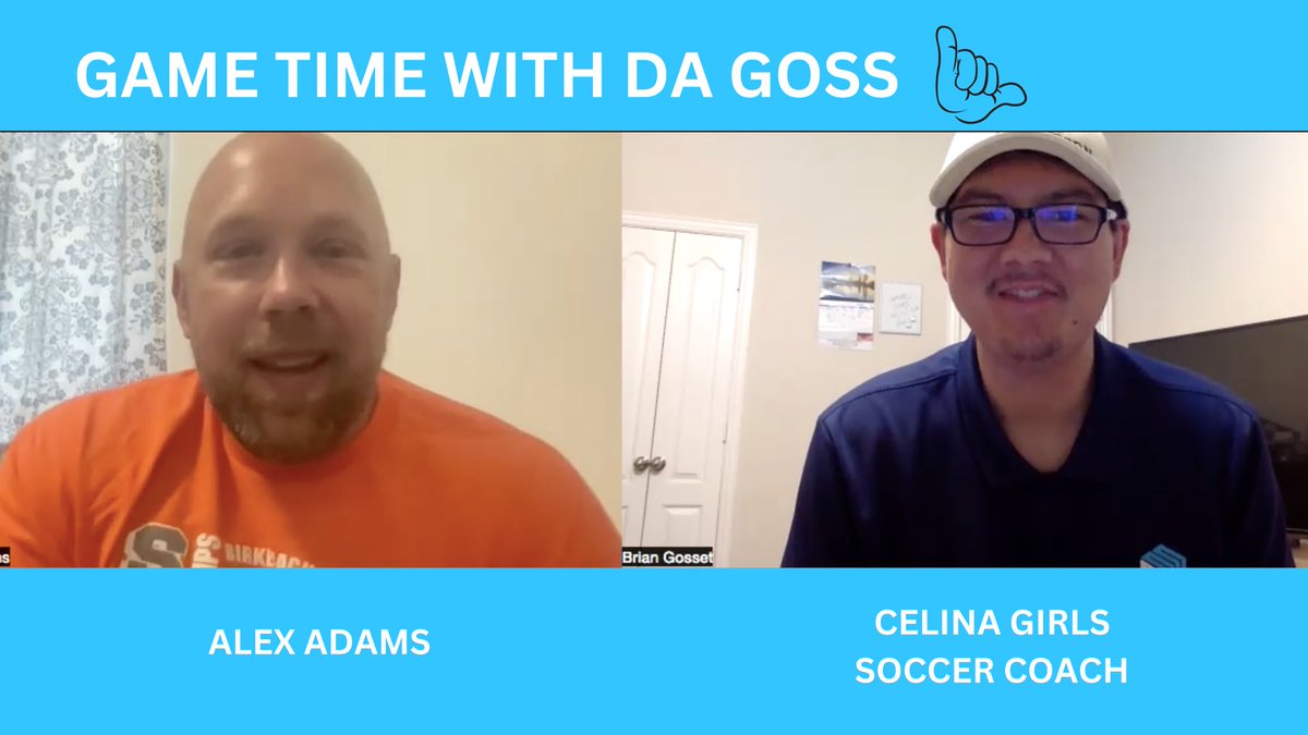 GAME TIME WITH DA GOSS Episode 67 The Goss talks with @CelinaSoccer coach Alex Adams about their season and winning their THIRD straight state championship youtu.be/TjvAIOqFGhQ?si… #UIL #txhssoccer #dfw @MakennaBrantley @KaitlynG_2024 @Sammy_Quiroz21 @BabbBrookelyn