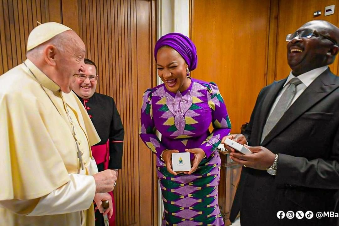 Vice President Dr. Bawumia meets Pope Francis in historic Vatican visit.

#TV3GH