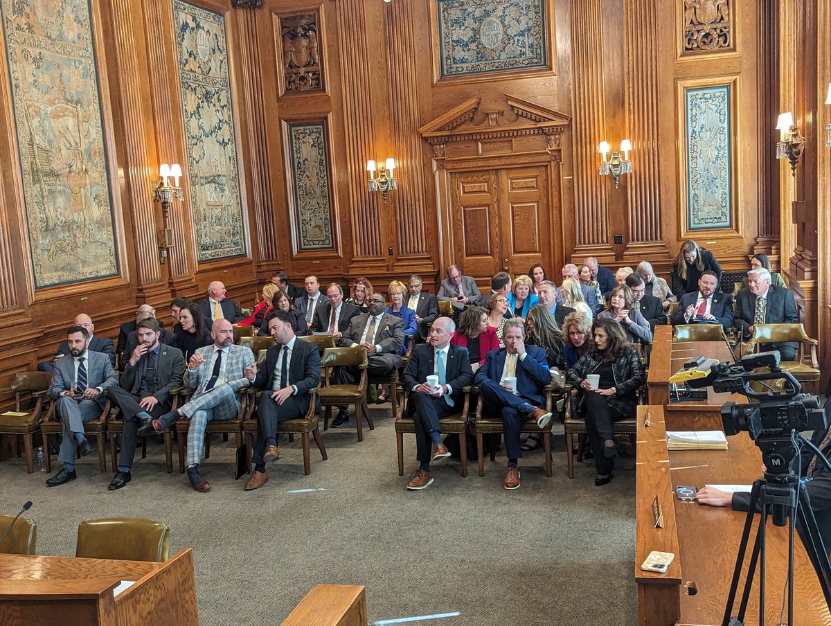 This is a gubernatorial appointment hearing, and the only Black individual present is a lobbyist. The Public Service Commission appointees are represented by lobbyists. Whom are we prioritizing here? Is it the interests of the utility companies, or the interests of MO residents?