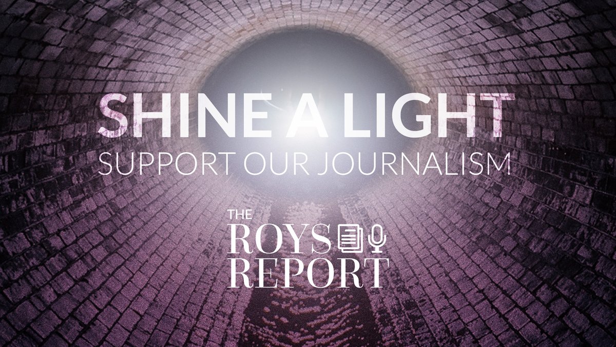 Among our audience of 500,000+ every month, one reader writes: 'I just feel like I was in a dark tunnel and then Julie showed up with a flashlight…' Monthly supporters of The Roys Report are critical not just to keep us going, but to expand our coverage and impact. Join us