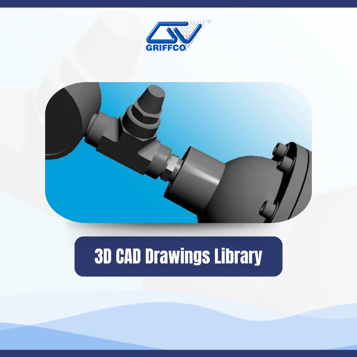 GriffcoValve's tweet photo. You will need CAD software that can open files with the following extensions: SLDPRT, IGS, STEP, X_T, and PDF.

Learn More: https://t.co/wwaEj44ila

#GriffcoValve #PumpAccessories #GriffcoValve #GriffcoProducts #GriffcoCommitment... https://t.co/F6vbanEzzS