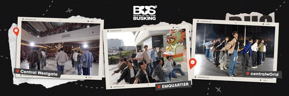 BUS because of you i shine BUSKING Performance

📍 Central Westgate
📍 EMQUARTIER
📍 centralwOrld

🔗: bit.ly/BUSkingAllDayP…

#CentralWestgate
#EMQUARTIER
#centralwOrld
#BUSkingAllDay #BUSbecauseofyouishine
#SONRAYMUSIC
