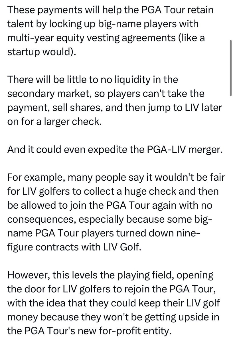 The PGA is finally stepping up.