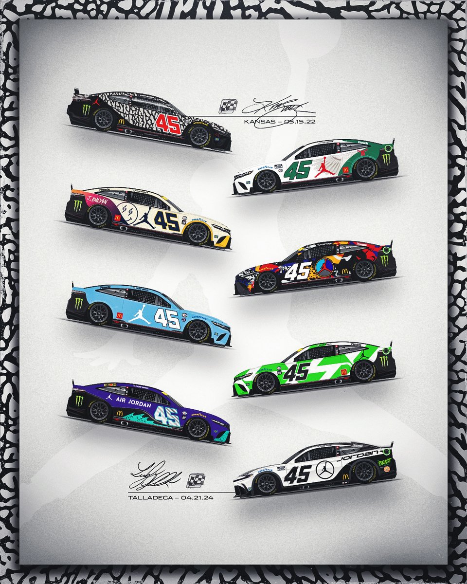 Quite a collection. 😮‍💨 @23XIRacing | @TylerReddick