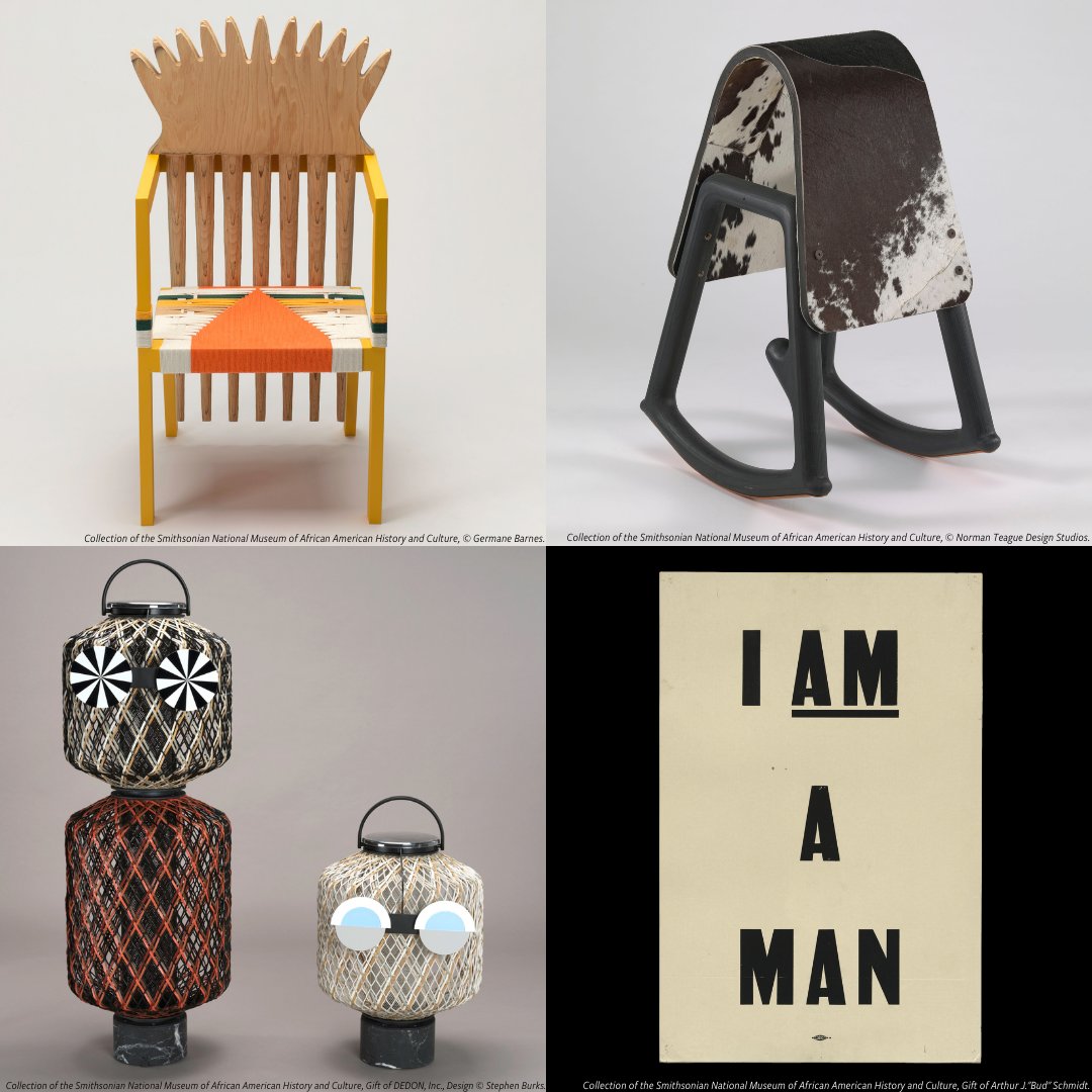 On Friday, May 31, we’re opening “Reclaiming My Time,” an exhibition space devoted to contemporary Black designers. The space will feature work by designers who engage with ideas related to rest, repose, and histories of labor and leisure. More: s.si.edu/3vYscMW