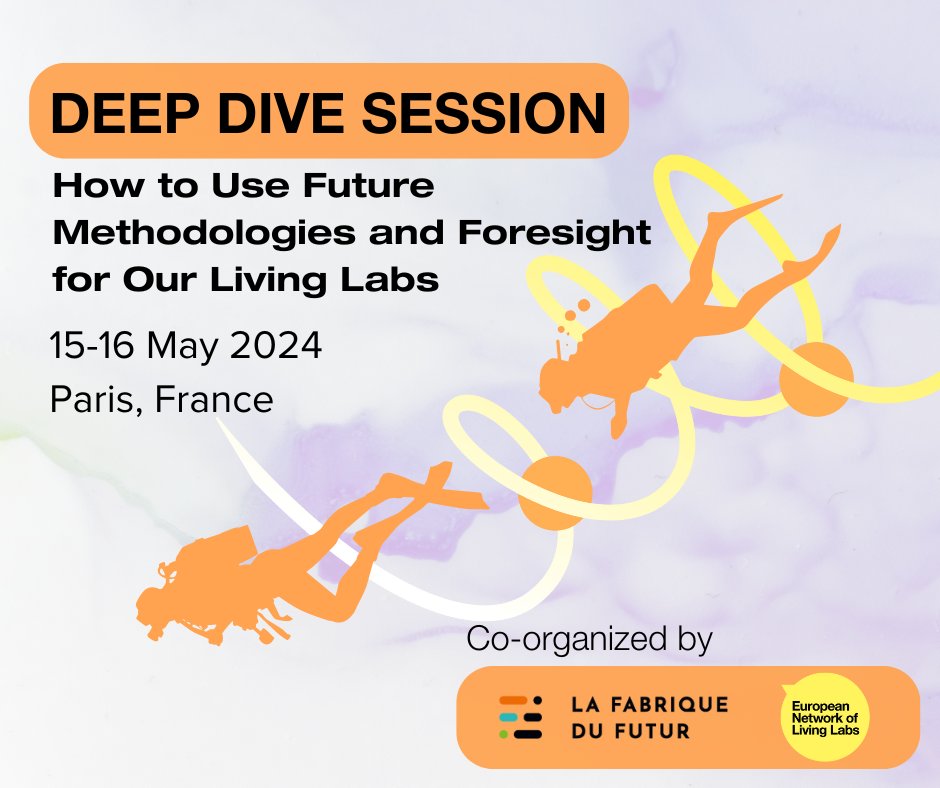 Few days left to register to our 1st 2024 #DeepDiveSession! Let’s have a look at the workshop 'Fresco of the Future' @LaFabriqueFutur will provide you with valuable knowledge on how to tackle systemic challenges and future scenarios. Ready to dive in? bit.ly/49Ck8jz 👈