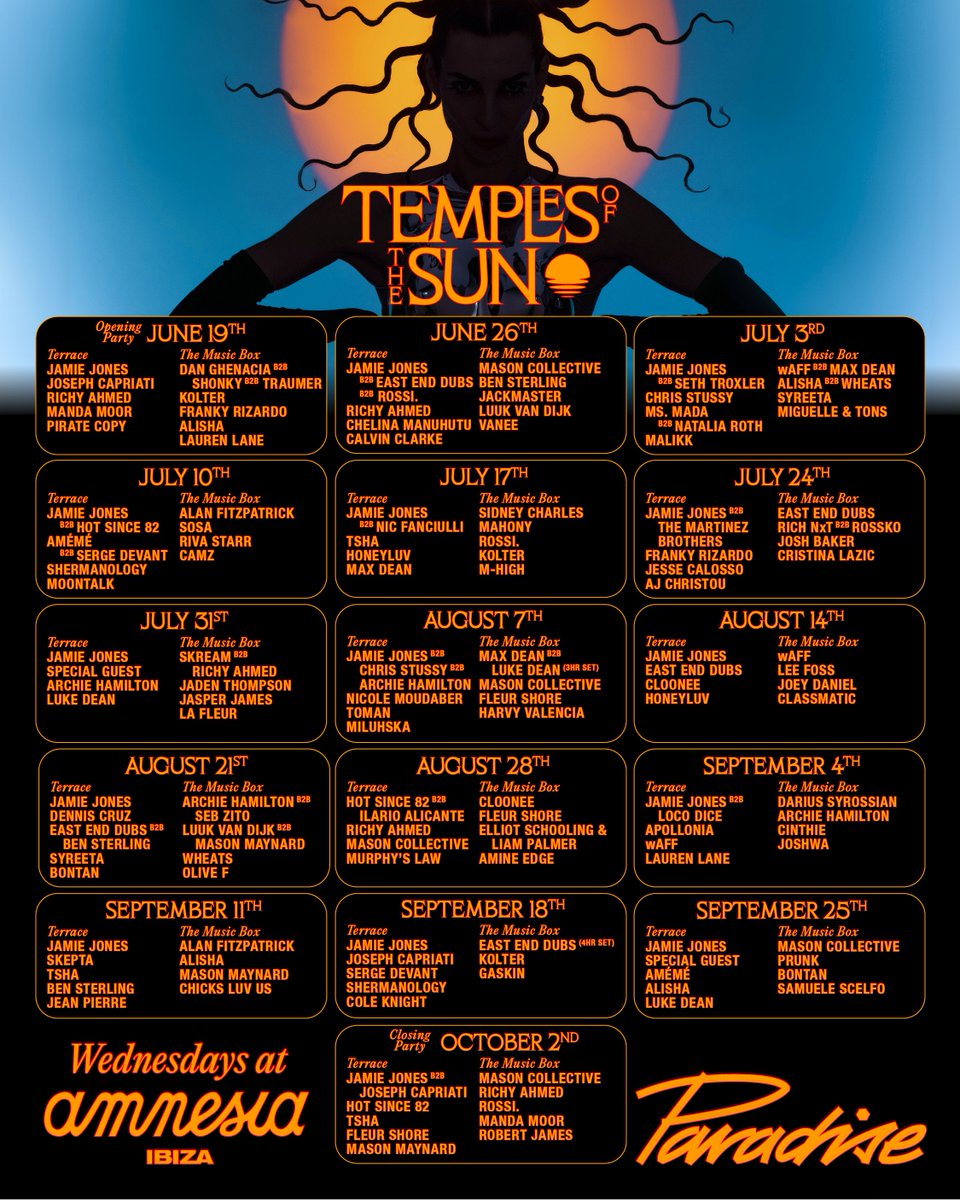 ParadisePrds's tweet image. Ibiza, hope you’re ready for this?

The temple awaits us 🛕🌞

 Secure your place now
linktr.ee/paradiseibiza