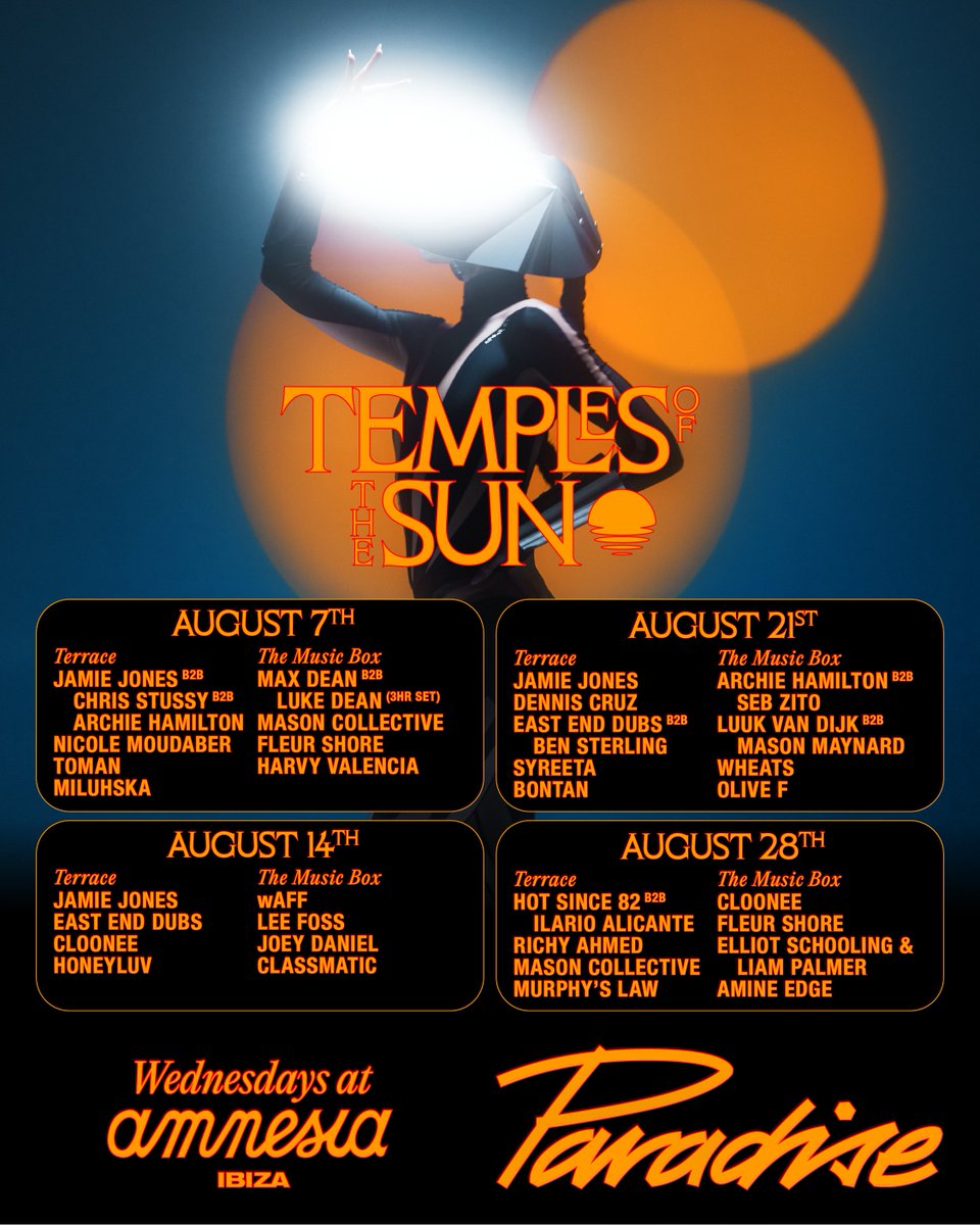 ParadisePrds's tweet image. Ibiza, hope you’re ready for this?

The temple awaits us 🛕🌞

 Secure your place now
linktr.ee/paradiseibiza