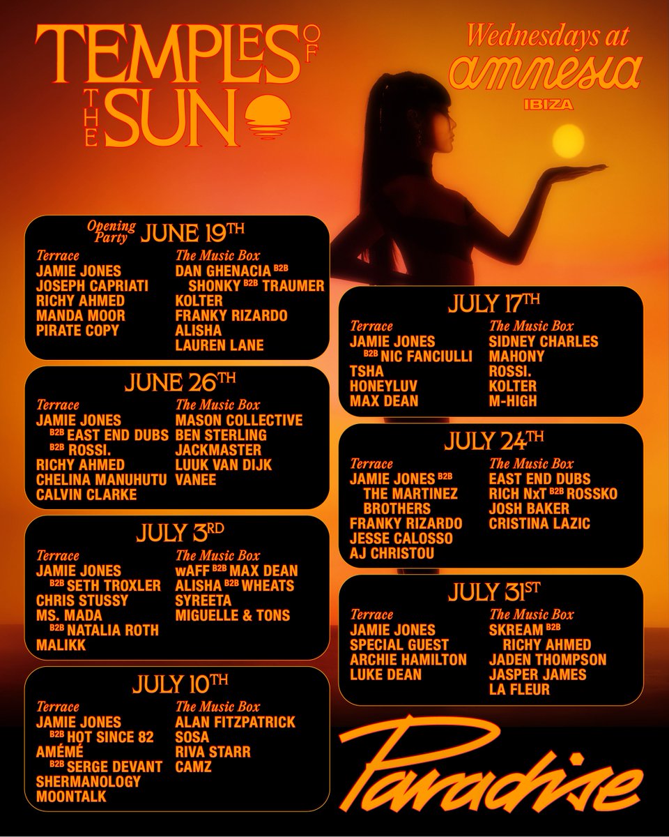 ParadisePrds's tweet image. Ibiza, hope you’re ready for this?

The temple awaits us 🛕🌞

 Secure your place now
linktr.ee/paradiseibiza