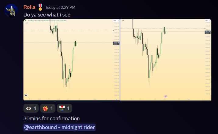 NQ - AM +$1,495 Did a lot of waiting about this morning, nothing really offered itself to me inside London, however I now know that I will get an model setup during 09:45 or close to it. I just need to wait for my price to come into a zone and offer up SMT. We had a H4 SMT form