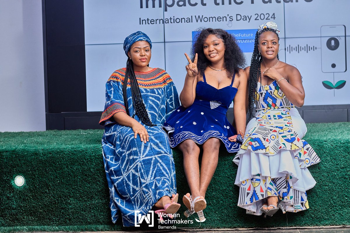 Nde_Lum's tweet photo. #IWD2024 organized by @WTMBamenda held last weekend! It was so fulfilling being surrounded by a community of like minded powerful ladies who do great things and keep making impact in various tech fields
I learned a lot 
#WTMBamendaIWD2024
#WTMImpactTheFuture
#WomenInTech
#IWD2024 https://t.co/5JWLlHclwh