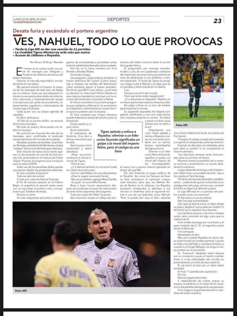 ✍️ Columna de ⁦@AlvaritoMorales⁩ sobre ⁦@PatonGuzman⁩ 🧤✳️ 👏