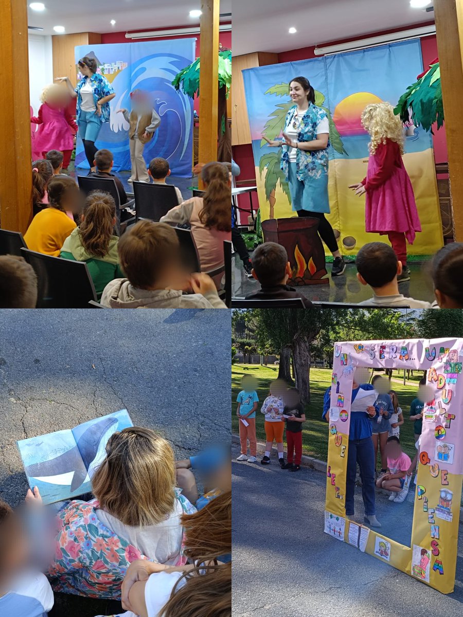 ceip_rubieras's tweet photo. Ayer, además del #DiaDeCastillaYLeón, se celebró el #DiaDelLibro y desde el @ceip_rubieras hemos festejado este último con diferentes actividades, entre las que destacan, lecturas en voz alta en las calles del pueblo y un divertido teatro en inglés con la compañía Face2face.
🎭🤓 https://t.co/fYvYoMh0Po