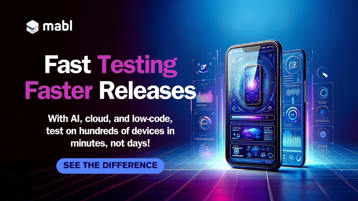 testguilds's tweet photo. Struggling with #appuserretention? @mablhq’s solution drastically reduces test time to just 2 minutes, helping you improve #appquality and keep your users engaged. Stop losing users; start perfecting experiences. 👉 https://t.co/zV7g0yUQrT #MobileAppTestingSolution https://t.co/1913mlwifm