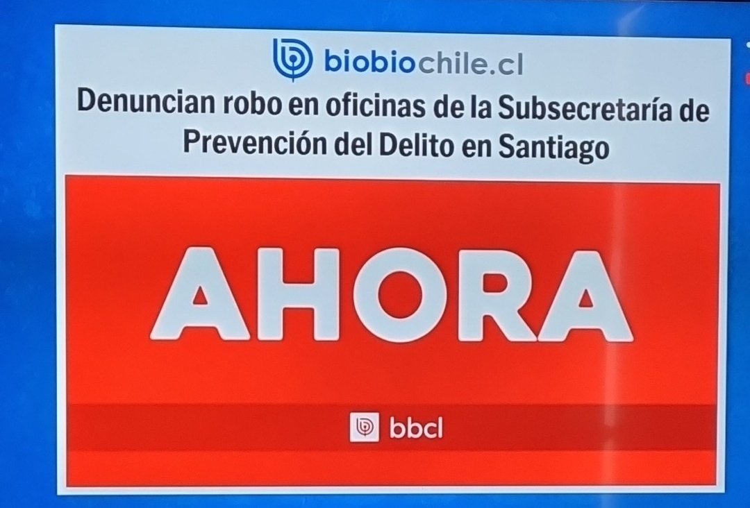 ➕️ No puede ser que en éste gobierno se pierda todo Robo de notebooks ... Que sucede con la seguridad ? @GobiernodeChile 😡😡😡