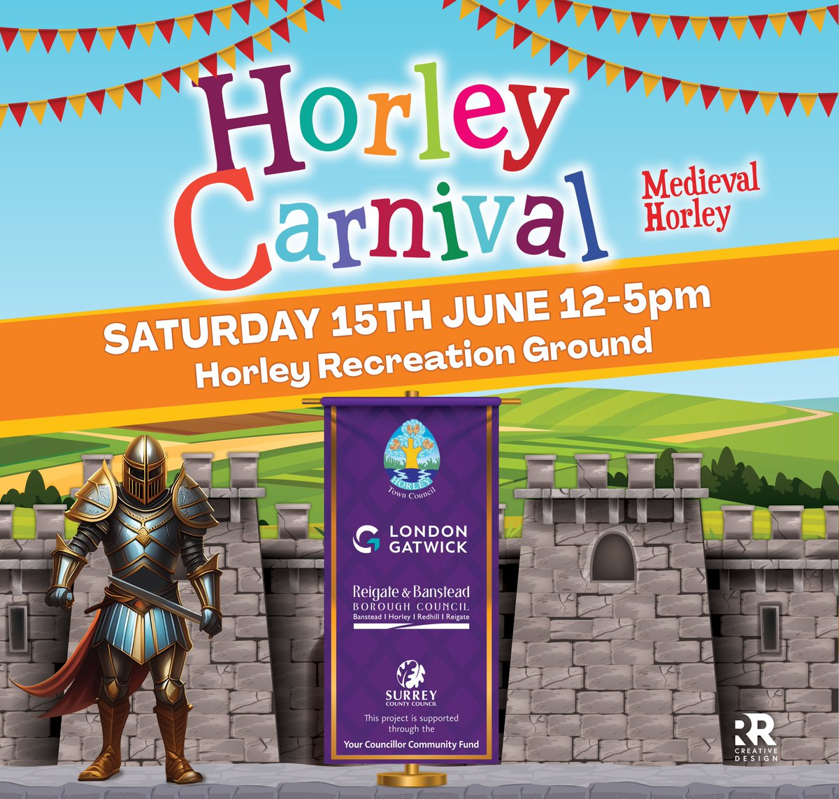 Horley Carnival 2024 (@RH6fun) on Twitter photo 2024-04-24 15:15:29