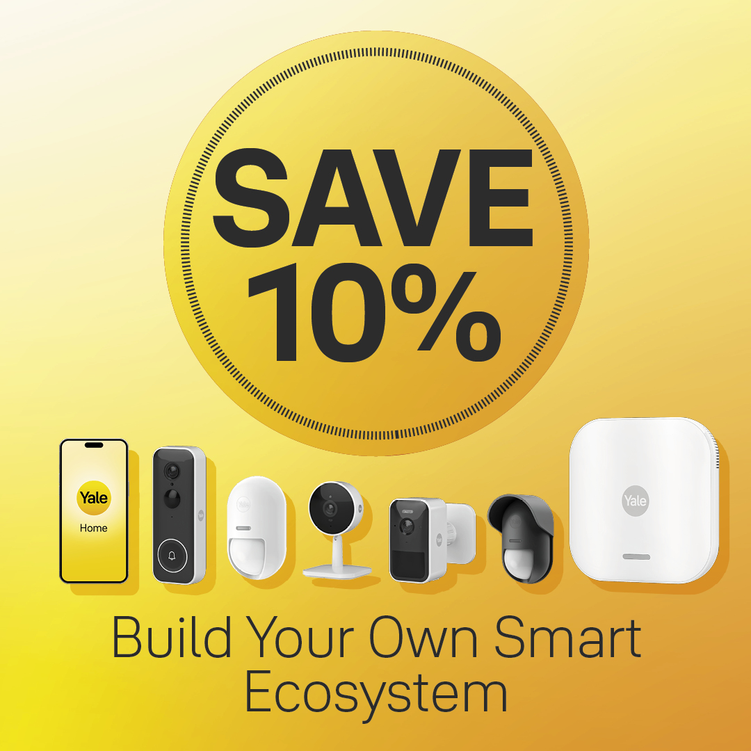 Configure the perfect security system for your home with our NEW ‘Build Your Own’ Security System and save 10%! 🏡🚨 Chop and change your bundle to fully suit your needs. Get customising today ➡️ yalehome.co.uk/build-your-own…