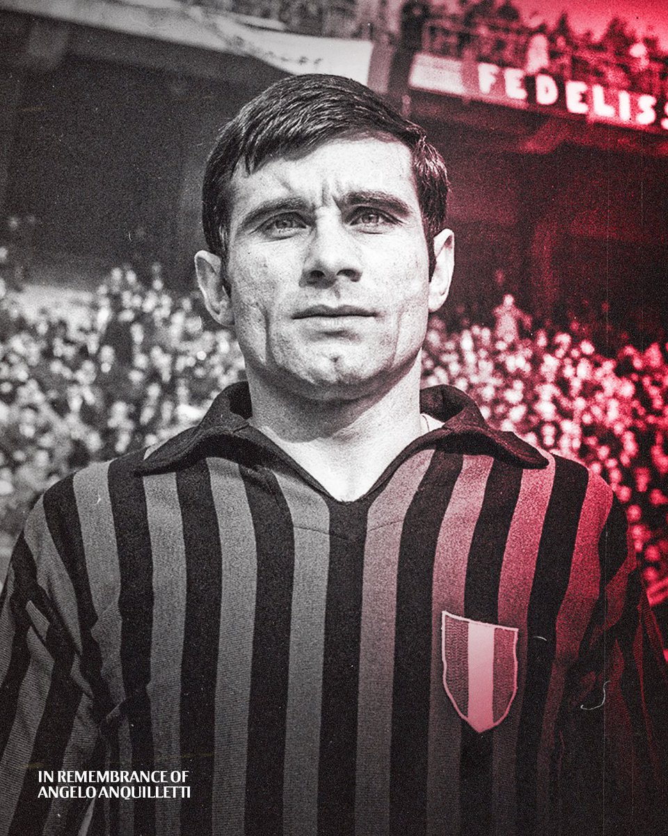 Angelo Anquiletti, born on this day in 1943. Today, we fondly remember a great man 🔴⚫️ #SempreMilan