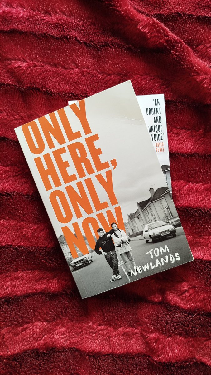 Finished reading Only Here, Only Now by the v talented @tomnewlands_ BLOWN AWAY. Connected with it so much (who knew Scots and Yorkshire folk could be so similar 😂)! You're all going to LOVE Cora and the journey she takes you on. Out 13 June. Thank you Tom for my proof! 👟
