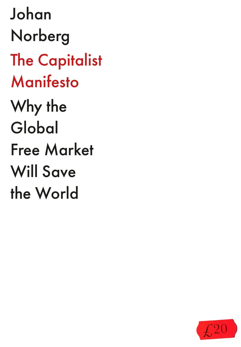 goodreads.com/book/show/1234…

#ChinaConquest, #GlobalCapitalism, #SocialExclusion, #WorldPoor, #PoliticsBook, #BusinessBook, #PhilosophyBook, #EconomicsBook, #FinanceBook, #HistoryBook, #NonfictionBook, #SociologyBook, #JohanNorberg,