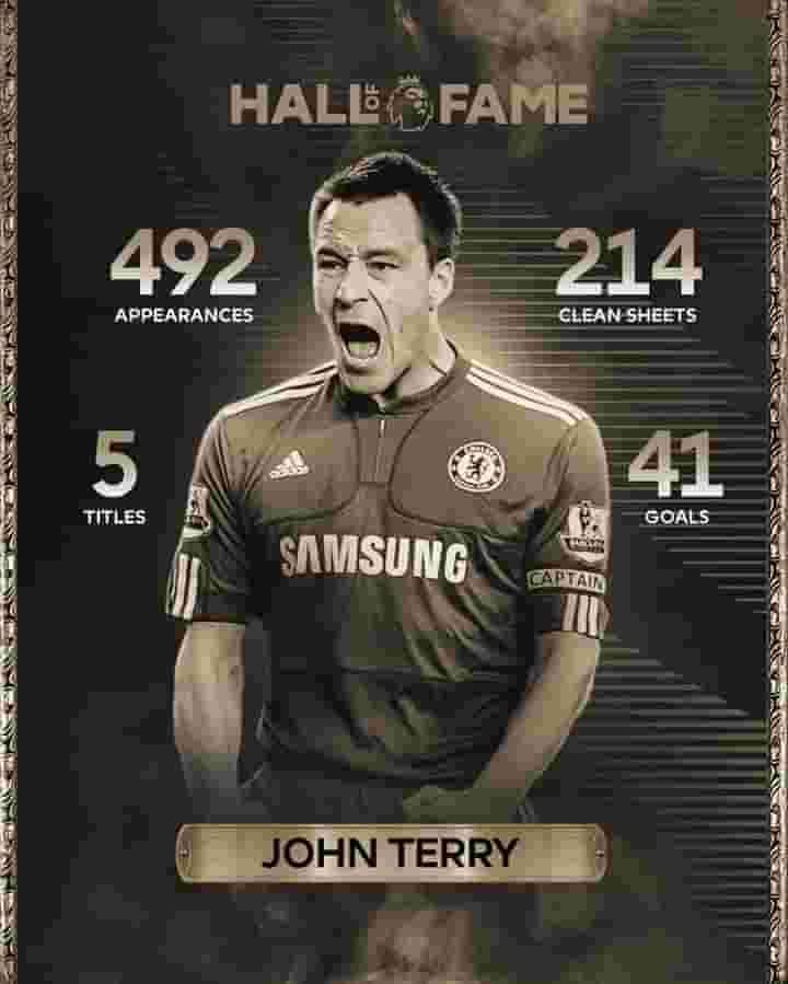 📢DO YOU KNOW

Only one player in history has lifted the Premier League trophy as captain on as many as five occasions. @JohnTerry26

The #PLHallOfFame’s newest member, #JT. 🏆