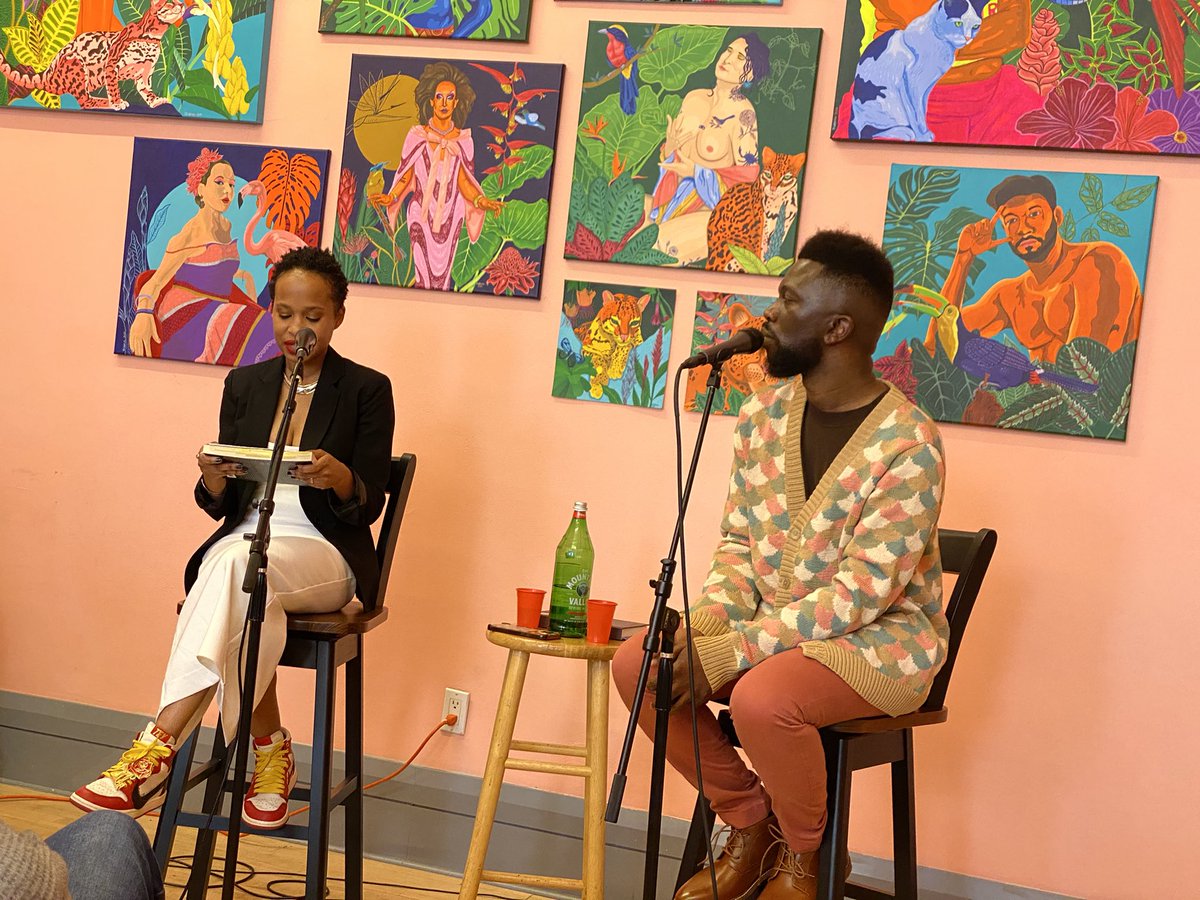 Gratitude to the Bureau (@LGBTCenterNYC) for hosting me & @brittnayproctor last Saturday for the first NY event of the #StayBlackandDie Book Tour. Also, thanks to friends and new acquaintances who attended and engaged the work—here’s to seeing you soon at upcoming events!