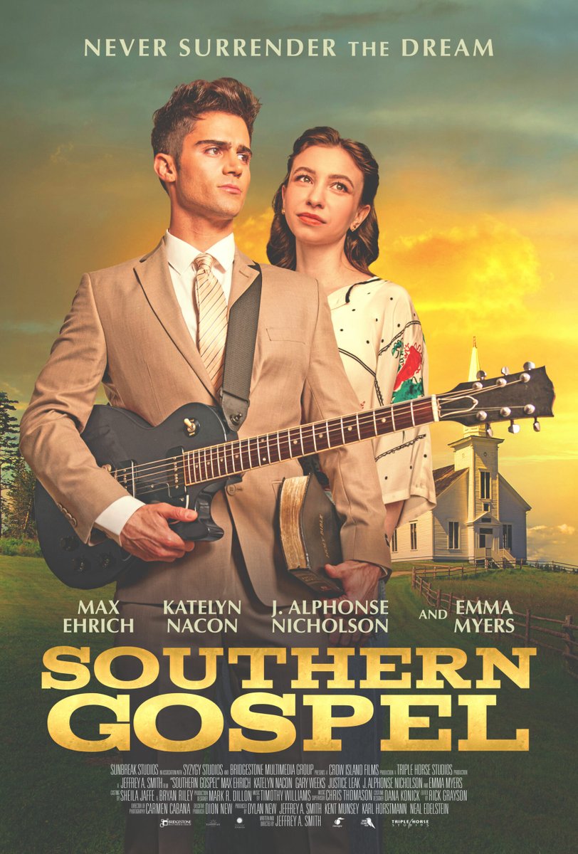 'Southern Gospel' is now streaming on @PrimeVideo starring @maxehrich @SouthGospelFilm amazon.com/gp/video/detai… 🎞️ 🎶