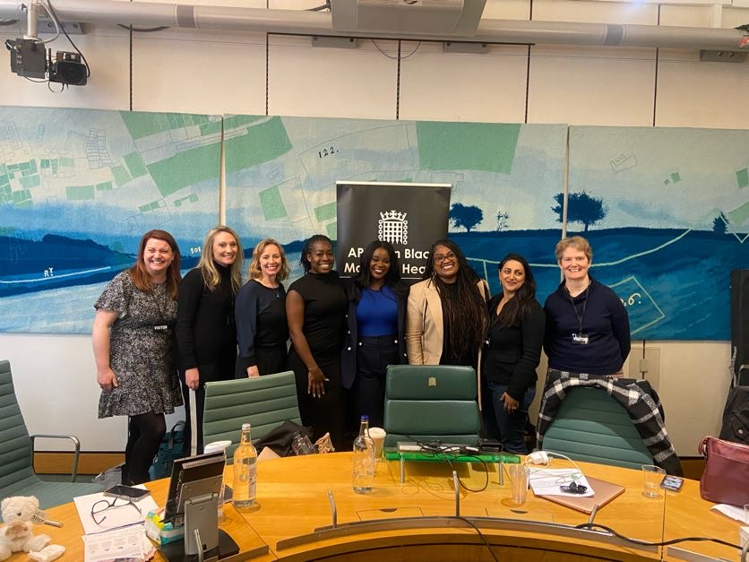 Great to host campaigners, health professionals &amp; birth practitioners in Parliament today to mark Black Maternal Health Awareness Week.

With growing awareness of the racism that impacts Black mothers, let's keep working to turn this consciousness into better care #BMHAW24