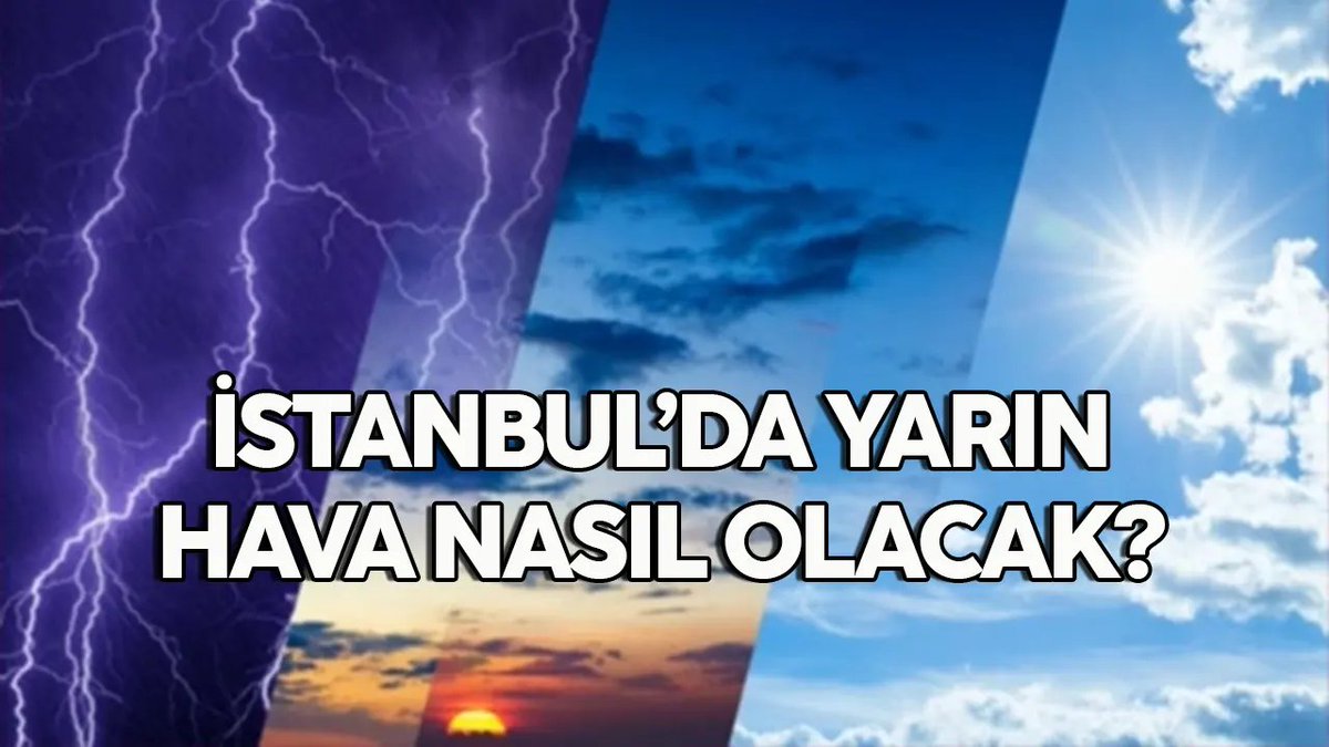 İstanbul'da yarın hava nasıl olacak?
#istanbul #havadurumu #muratkurum #sinemdedetaş #mehmetaliyılmaz #denizzeyrek #palu 
gazetedamga.com.tr/hava-durumu/25…