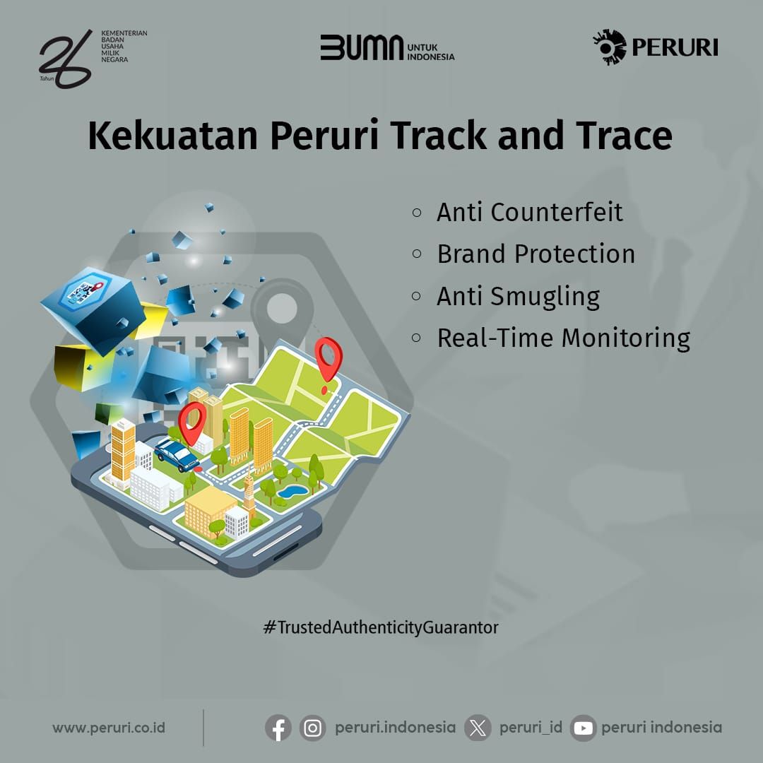 theekonomis's tweet photo. Sistem untuk label keamanan dari Peruri untuk mengetahui kondisi secara real time dan end-to-end monitoring untuk menjamin keaslian.

#Peruri #PeruriIndonesia #trustedauthenticityguarantor #trustedauthenticityguarantatorsince1971 #penjaminkeaslian #peruripenjaminkeaslian3 https://t.co/yn7bbgh2Ug