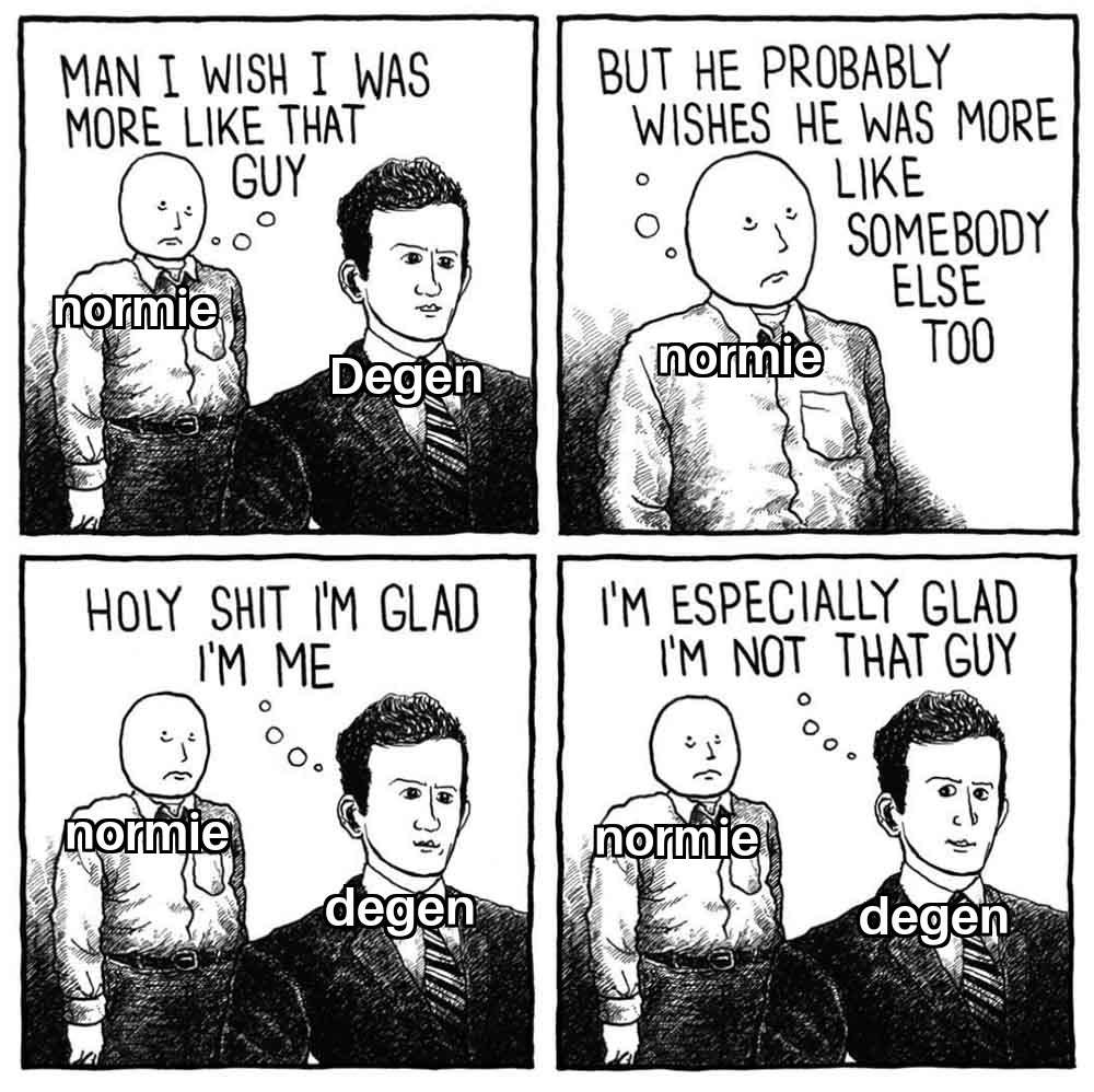 ArmyOfDegens's tweet photo. It really do be like that 😁 #degenstocks #armyofdegens #StockMarket https://t.co/CmxxplSyvA
