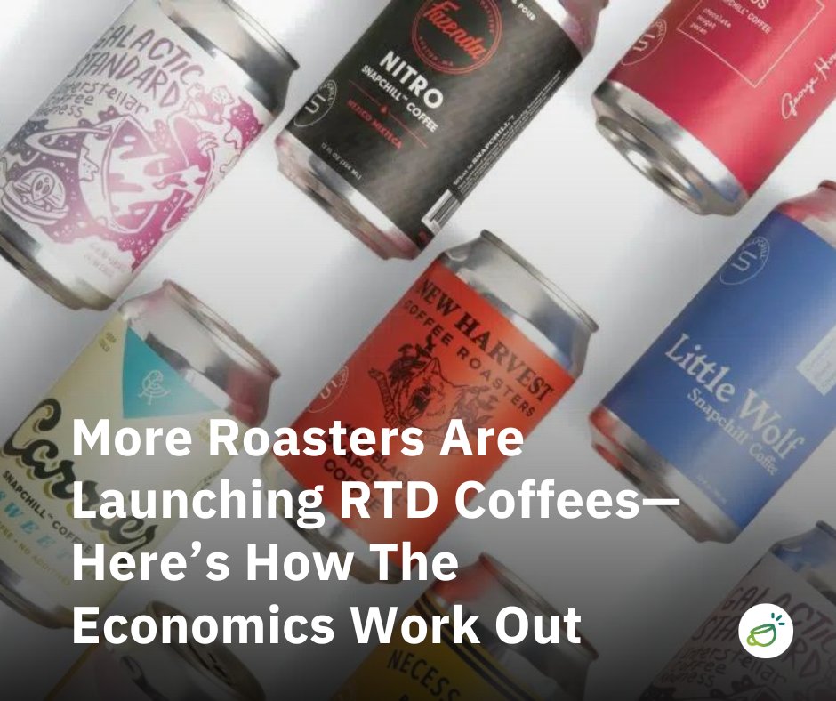 Learn how new liquid-cooling technology is changing the way RTD coffee drinks are made, letting roasters capture the same flavor and aroma of their hot brew into a cold coffee. Read Haley Greene's article. 🔗 rebrand.ly/SnapchillRTD