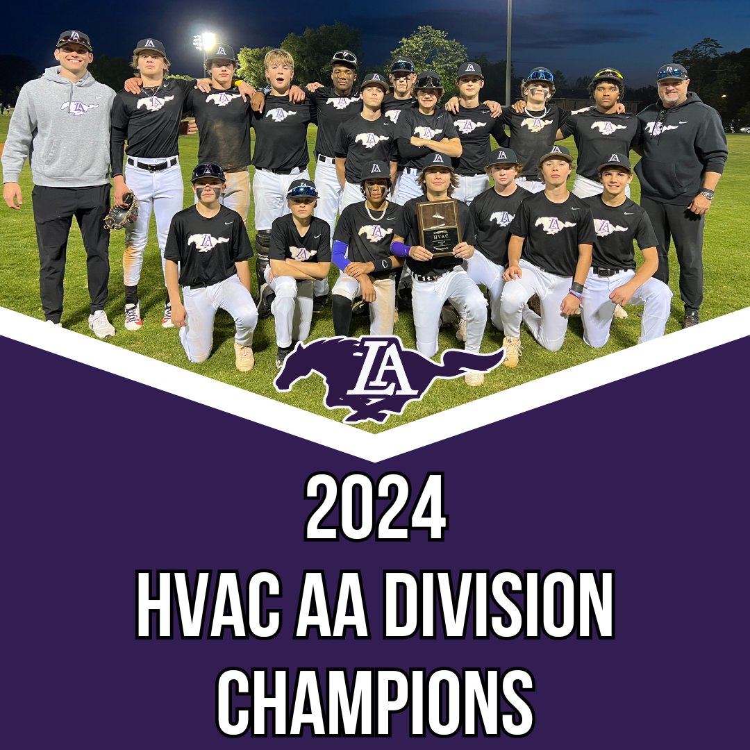 LAMS_Athletics's tweet image. BACK 2 BACK!
The Mustangs defeated MBA 3-1 to win their 2nd consecutive HVAC AA Baseball Championship!