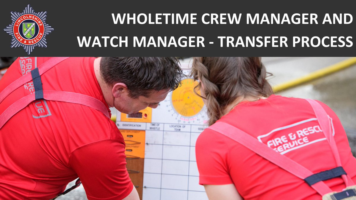 We are delighted to advise that we are now open to Wholetime Crew Manager and Watch Manager transfers. Interested? Find out more and apply now: ▶️ Crew Manager: bit.ly/4d707DN ▶️ Watch Manager: bit.ly/4b3Vf0j 🕒 Closing date 17 May 2024