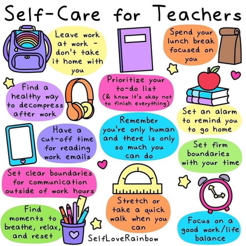 Self care for teachers - but maybe there is something useful on here for everyone.
Which one do you need to work on? 🎀
#selfcare #wellbeing