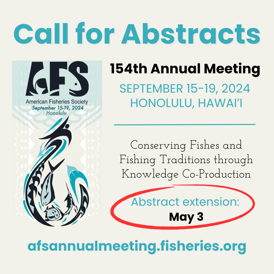 American Fisheries Society tweet media