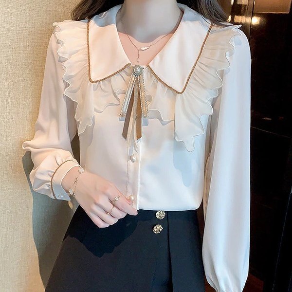 glowwyu's tweet photo. ❥~⑅˖ pretty white blouse ⑅~˖❥`✿

a thread https://t.co/Tr5zO3HfLG