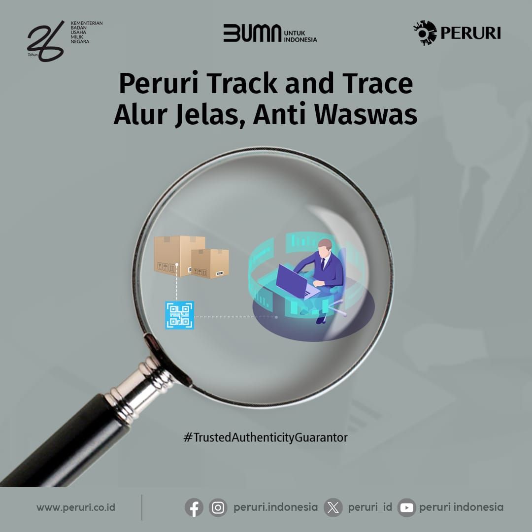 BrevisOfficial's tweet photo. Sistem untuk label keamanan dari Peruri untuk mengetahui kondisi secara real time dan end-to-end monitoring untuk menjamin keaslian.

#Peruri #PeruriIndonesia #trustedauthenticityguarantor #trustedauthenticityguarantatorsince1971 #penjaminkeaslian #peruripenjaminkeaslian https://t.co/frBEl1zyyT