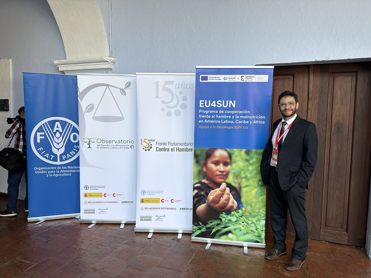LeiVillafuerte's tweet photo. Es un honor participar en el  “I Congreso Internacional y XI Encuentro Regional del Observatorio de Derecho a la #Alimentación para América Latina y el Caribe” en #Guatemala como investigador @UCBLaPaz

https://t.co/YRj2Fig3iM

@FAO
@AECID_es
@ODA_ALC 
#AlimentaciónPrimero https://t.co/imNDKGrUSn